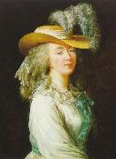 elisabeth vigee-lebrun Portrait of Madame du Barry oil painting
